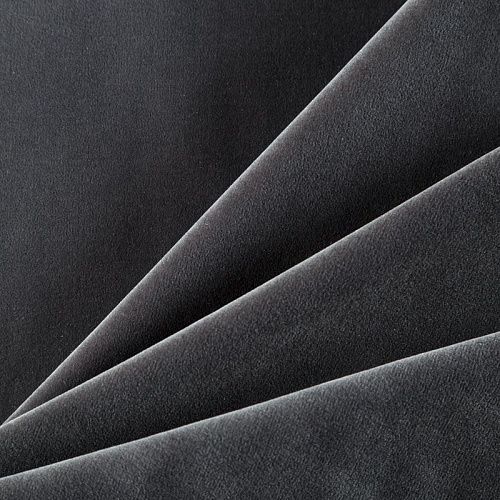 Бархат 002-05388 дымчато-серый однотонный