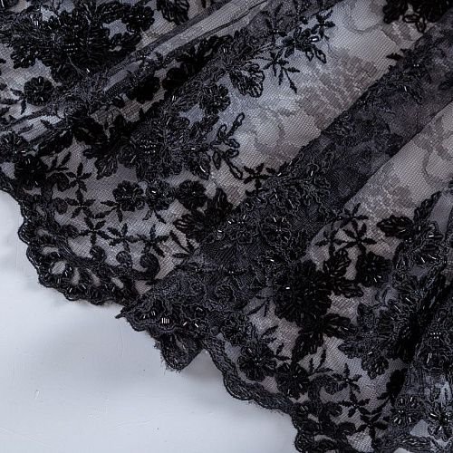 Гипюр 012-10390 черный