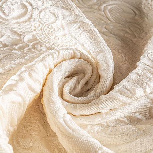 Жаккард К01-271 молочный 