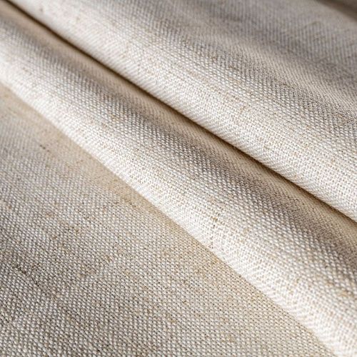 Ткань портьерная лен h-295 см 05-02-00317 экрю меланж