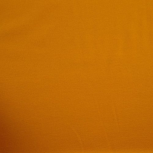 Джерси 014-15726 шафрановый однотонный