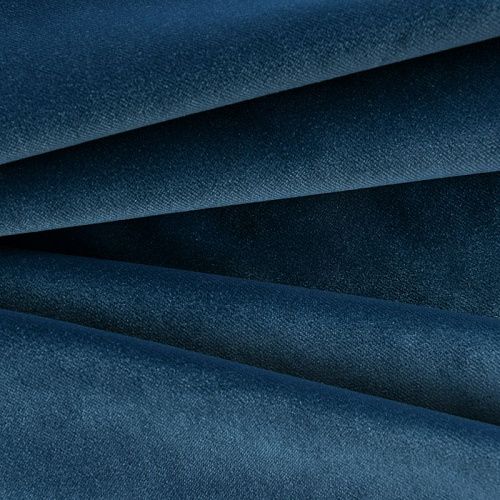 Бархат 002-11892 оксфордский синий однотонный