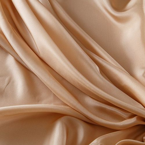 Шелк натуральный 064-16895 телесный однотонный