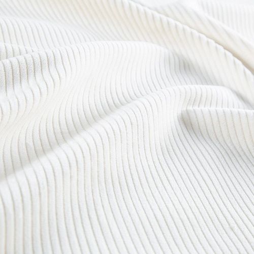 Вельвет 008-20012 молочный однотонный