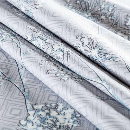 Бязь ш.220 см 007-03490 серый принтованный