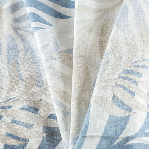 Тюль h-310 см 05-01-04709 молочный принтованный