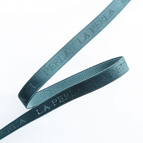 Резинка La Perla 12 мм бельевая для бретелей 4267-12 бутылочный зеленый