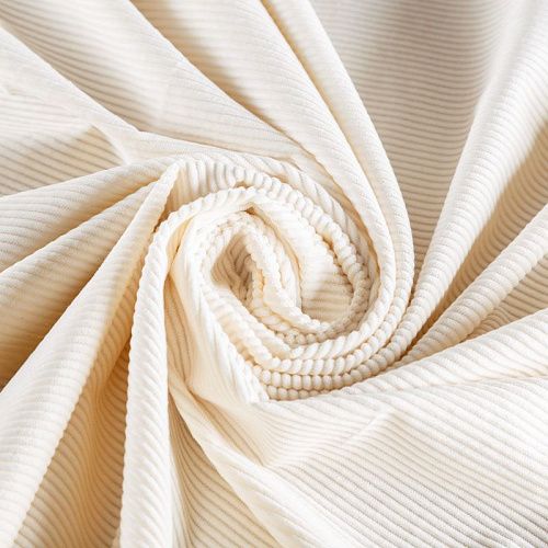 Вельвет 008-05860 сливочный однотонный