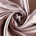 Сатин стрейч 001-08128 серебристо-розовый однотонный
