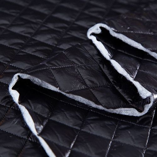 Курточная стежка двусторонняя 033-20045 черный