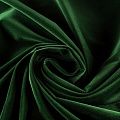 Бархат К26-302 зеленый однотонный