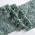Кружево эластичное 170 мм Ф01-0081 малахитовый зеленый