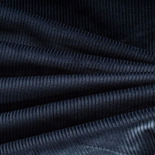 Вельвет К29-605 темно-синий однотонный