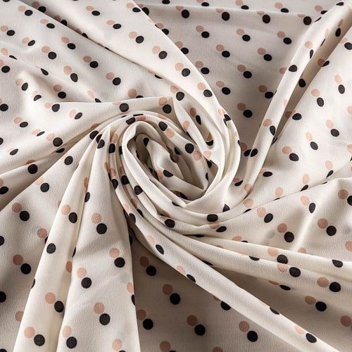 Вискоза "Лоренцо" К33-193 белый принтованный