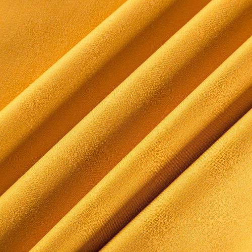 Джерси 014-03710 шафрановый однотонный