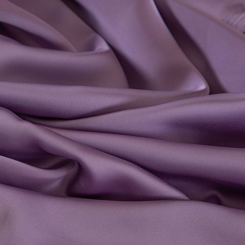 Сатин 001-18701 пыльно-лавандовый однотонный