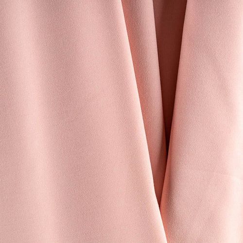 Ткань костюмно-плательная К33-372 персиково-розовый однотонный