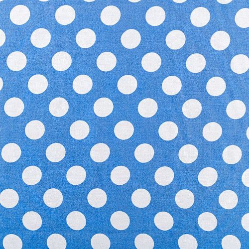 Штапель 069-01422 васильковый принтованный