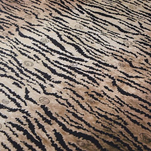 Лайкра 005-12475 бежевый принтованный