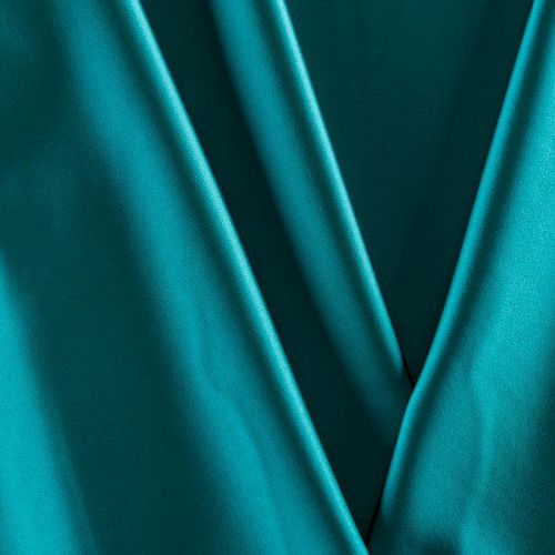 Сатин стрейч 001-09713 бриллиантовый зеленый однотонный