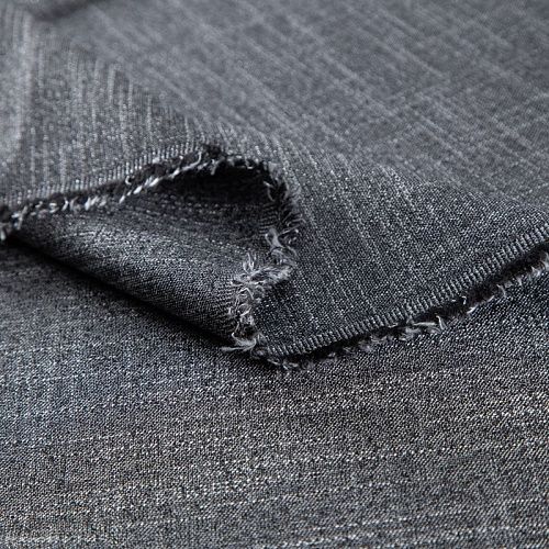 Ткань костюмная с люрексом 025-20788 серый меланж