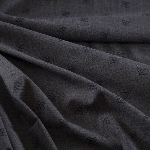 Шерсть костюмная стрейч Fabiana Filippi  025-17299 серый