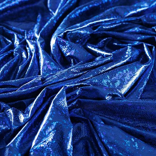 Трикотаж лазер 034-09239 сапфировый