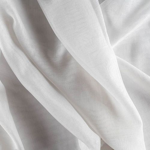 Тюль кристалон h-295 см 1020-005-1-04-0020 молочный однотонный