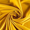 Креп-сатин К33-651 золотисто-желтый однотонный