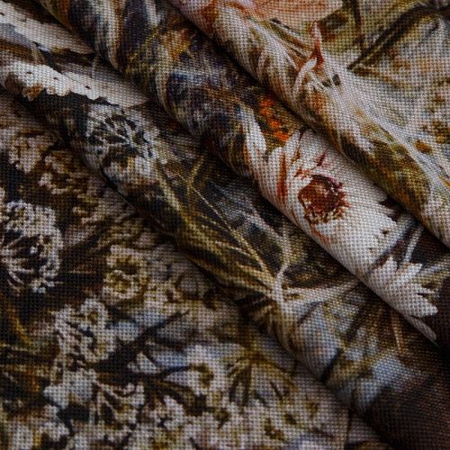 Трикотаж пике Dior 056-16339 серый принтованный