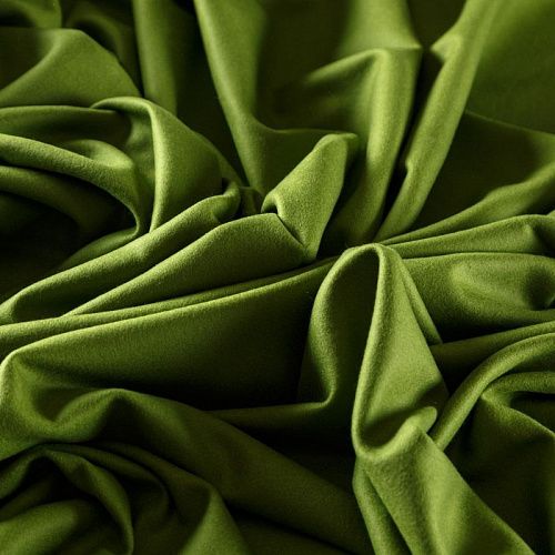 Ткань пальтовая 040-09366 киви однотонный