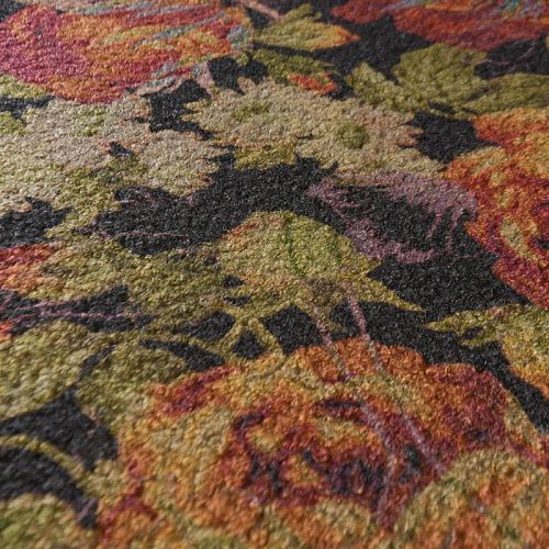 Букле 006-12137 бежевый принтованный