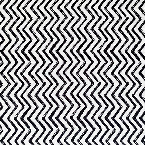 Крепдешин натуральный К32-378 молочный принтованный