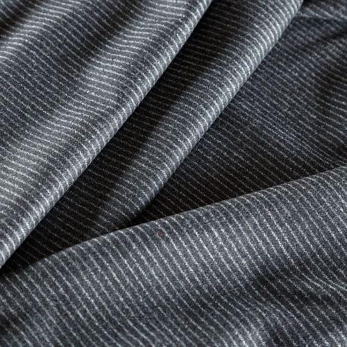 Шерсть К08-440 темно-серый полоска