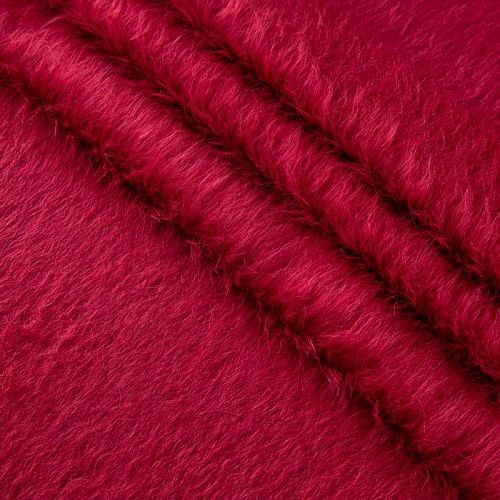 Альпака пальтовая 040-20109 красно-малиновый