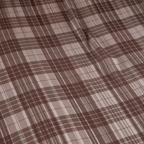 Шифон с люрексом 068-17087 серо-коричневый