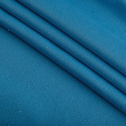 Шелк буретный 064-14645 голубой однотонный