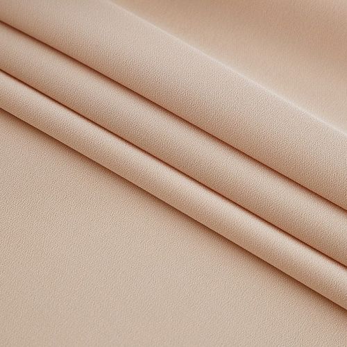 Креп стрейч 026-17218 телесный однотонный