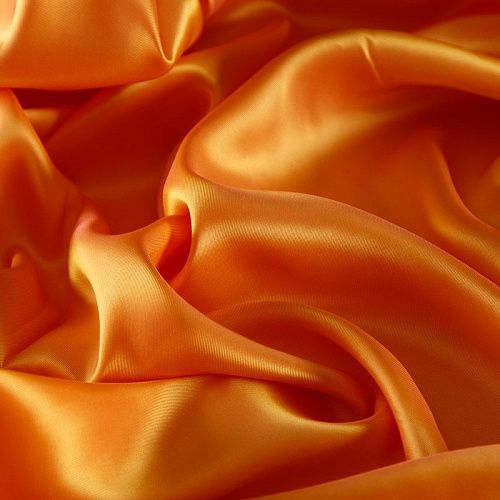 Ткань подкладочная 045-11245 желто-тыквенный хамелеон