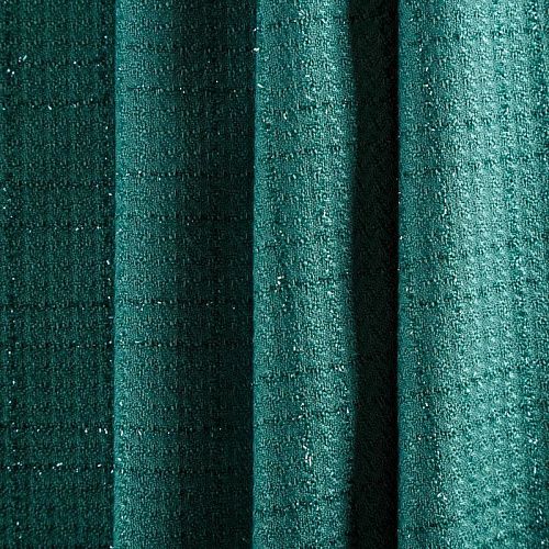 Твид шанель 052-05407 морской зеленый однотонный