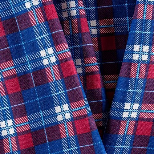 Фланель К10-047 белый принтованный