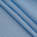 Лен-вискоза 035-17487 голубой однотонный
