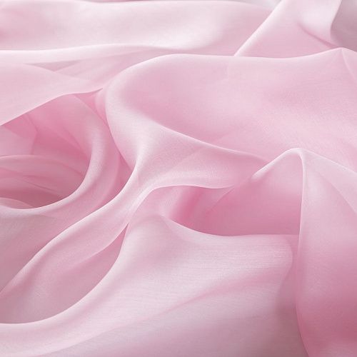Органза 039-06283 розовый зефир однотонный