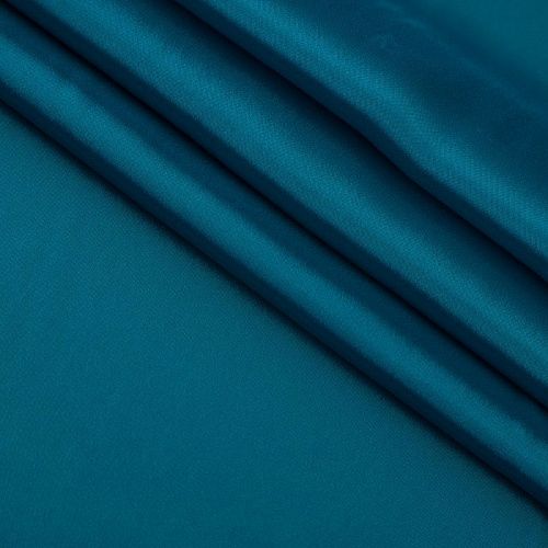 Перл шифон 068-19386 лазурно-голубой однотонный