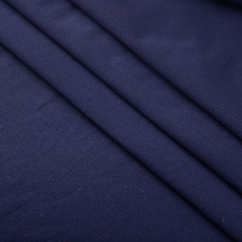 Трикотаж 056-20376 темно-синий однотонный