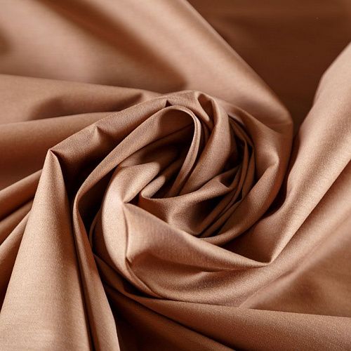 Поплин 063-07847 корица однотонный