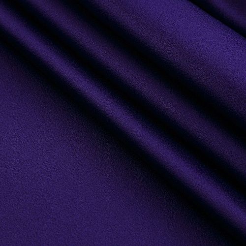Креп-атлас (кади) 026-16780 пурпурный однотонный