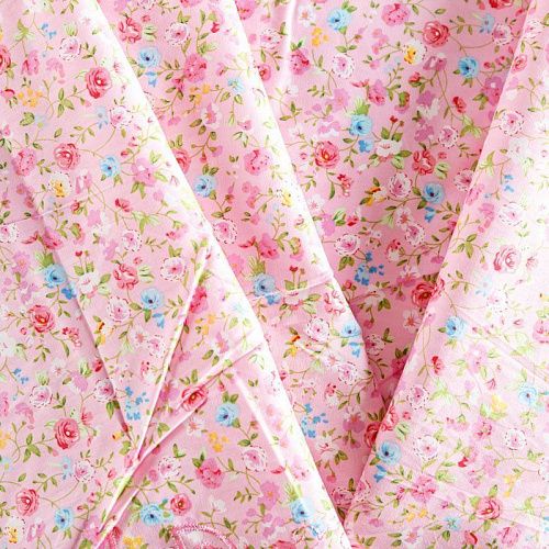 Шитье 067-07608 розовый принтованный