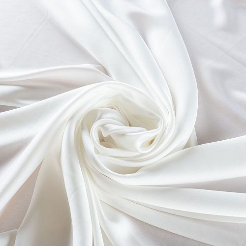 Шелк синтетический 065-01969 айвори однотонный