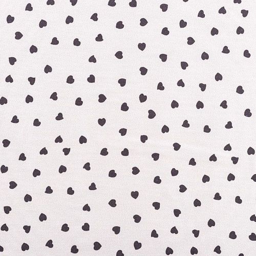 Креп-шифон 027-01431 выбеленный розовый принтованный